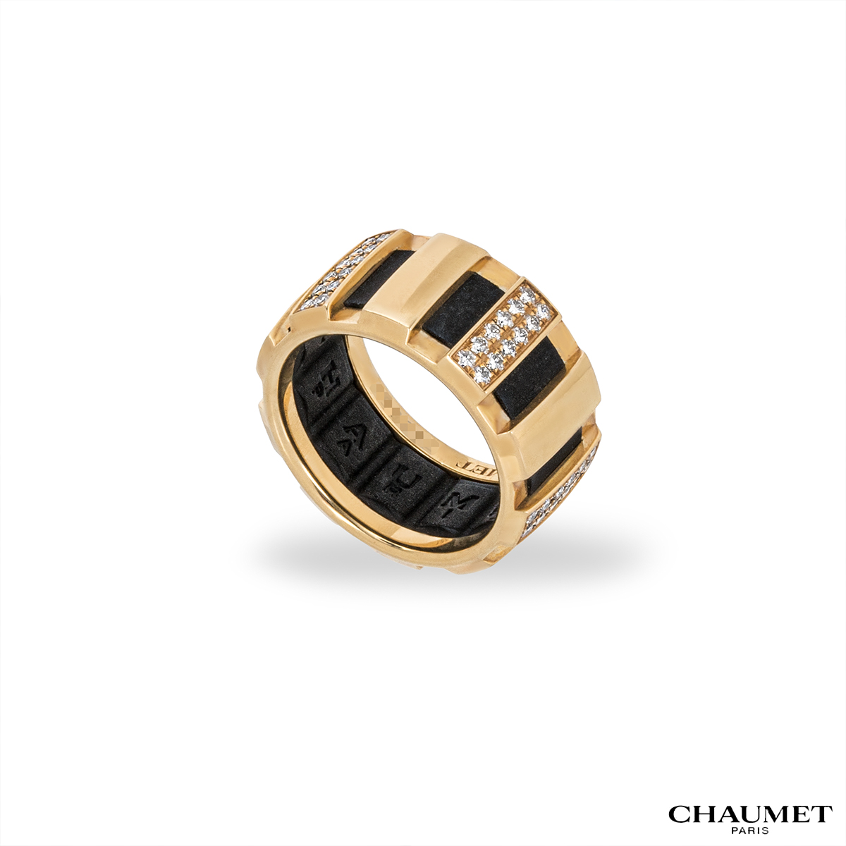 Chaumet Yellow Gold Diamond Class One Ring